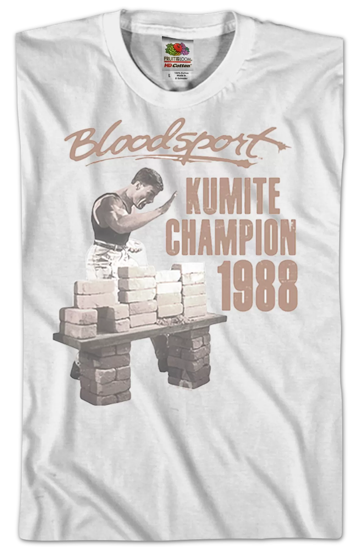 1988 Kumite Champion Bloodsport T-Shirt