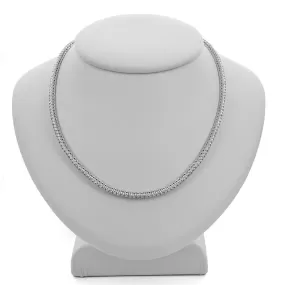 2.45ctw Round Diamond Necklace - White Gold