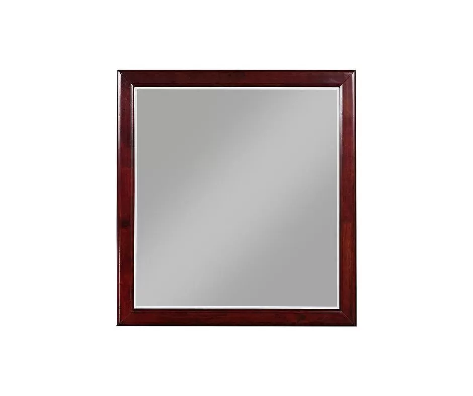 38 Dark Brown Framed Dresser Mirror