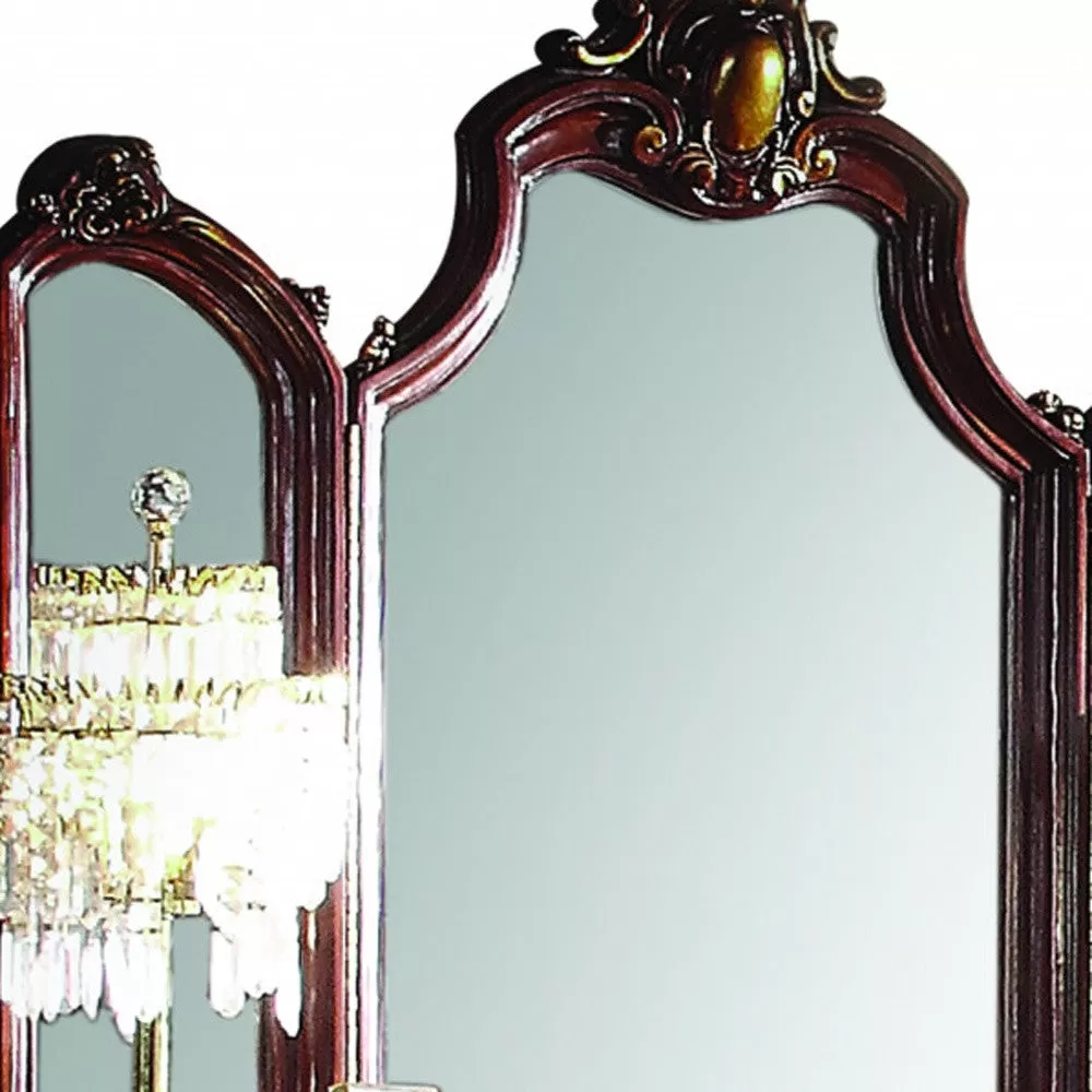 45 Irregular Dresser Wood Mirror