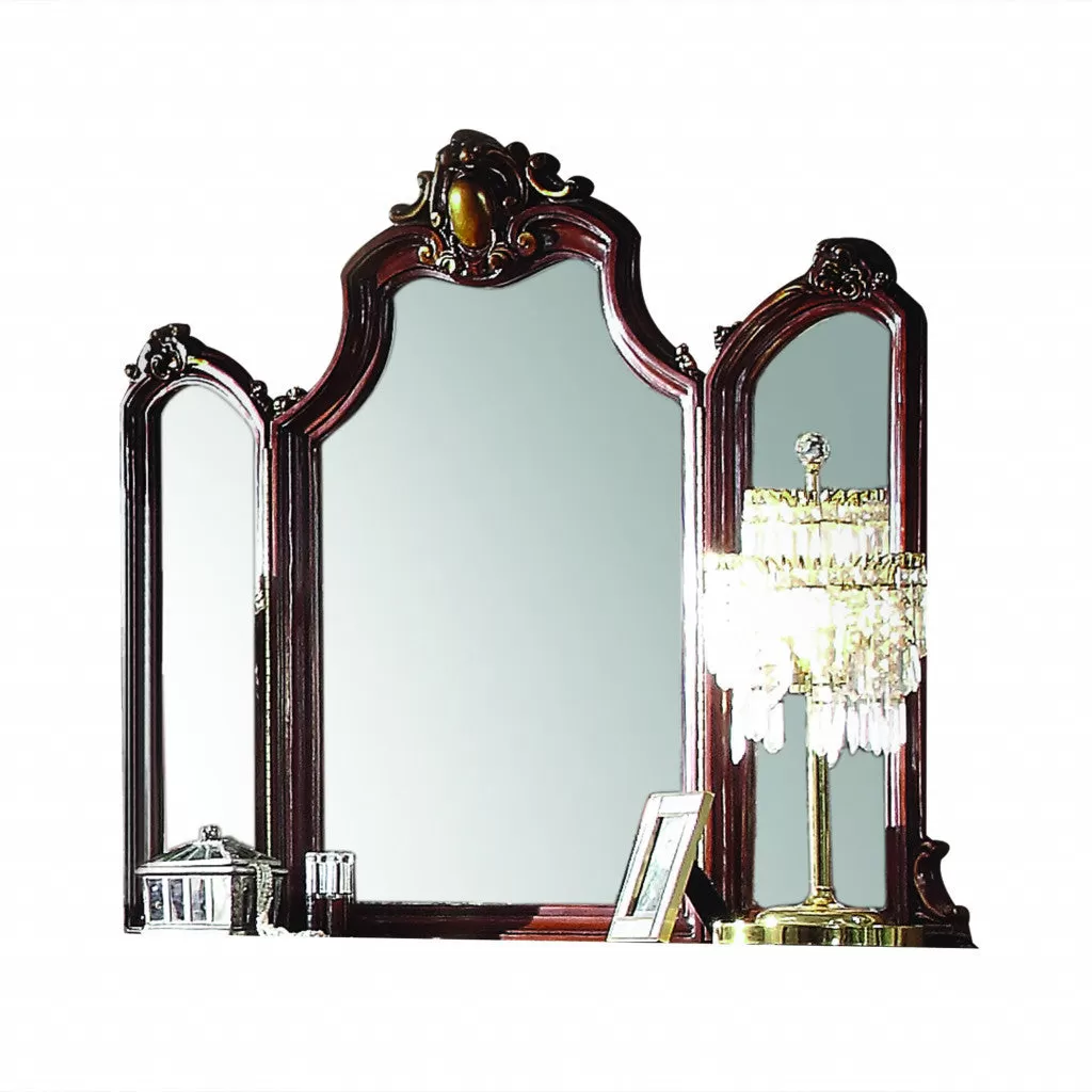 45 Irregular Dresser Wood Mirror