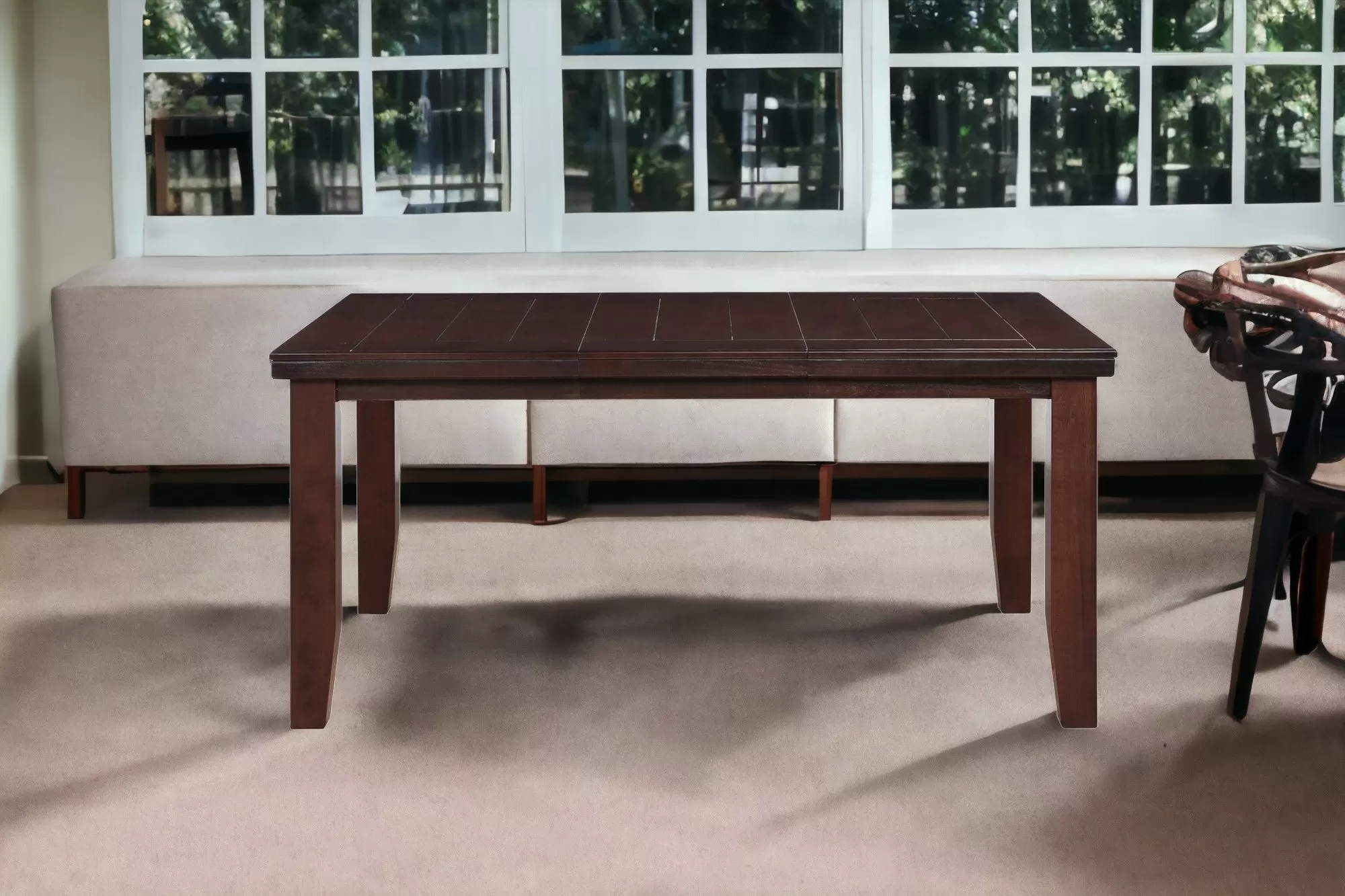 48 Dark Brown Dining Table