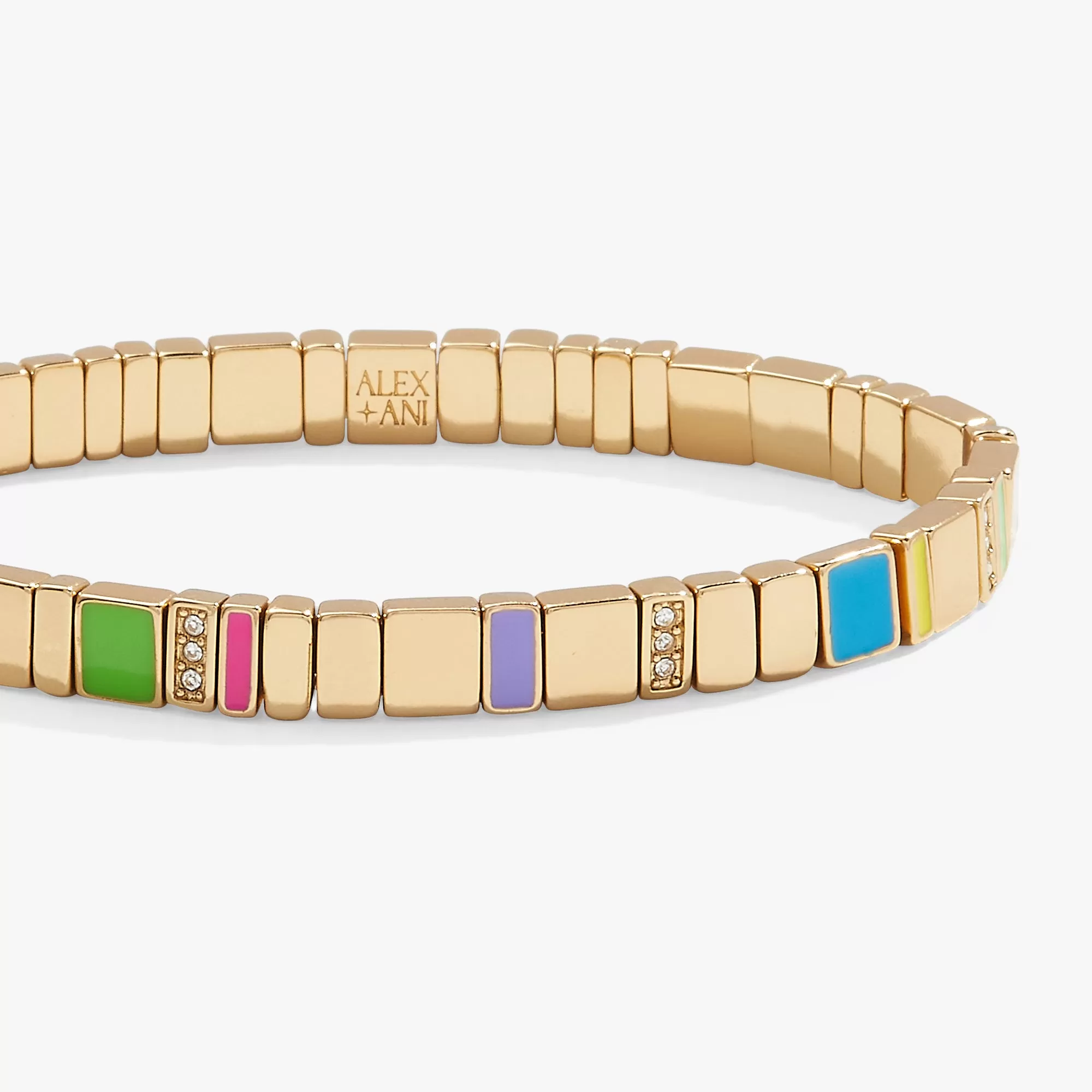 ‘90s Nostalgia Multicolor Stretch Bracelet