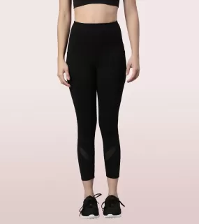 Active Cottony Legging| Feels Like Cotton Dry Fit High Waist 7/8th Length Legging