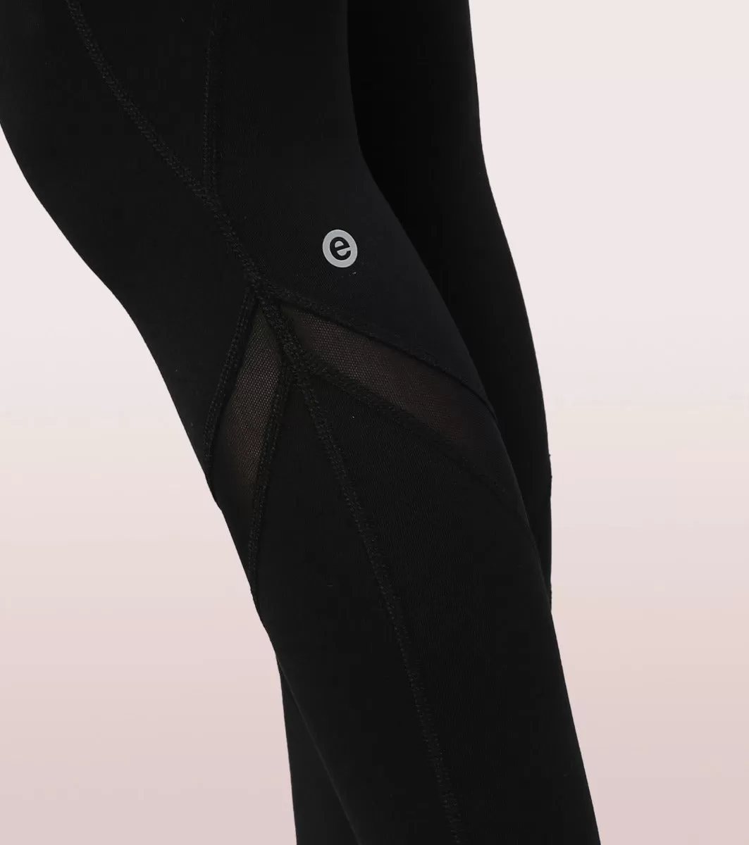 Active Cottony Legging| Feels Like Cotton Dry Fit High Waist 7/8th Length Legging