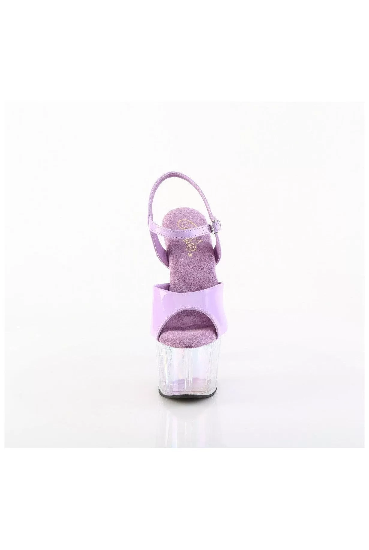 ADORE-709HT Purple Patent Sandal