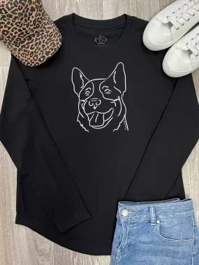 Australian Cattle Dog Olivia Long Sleeve Tee