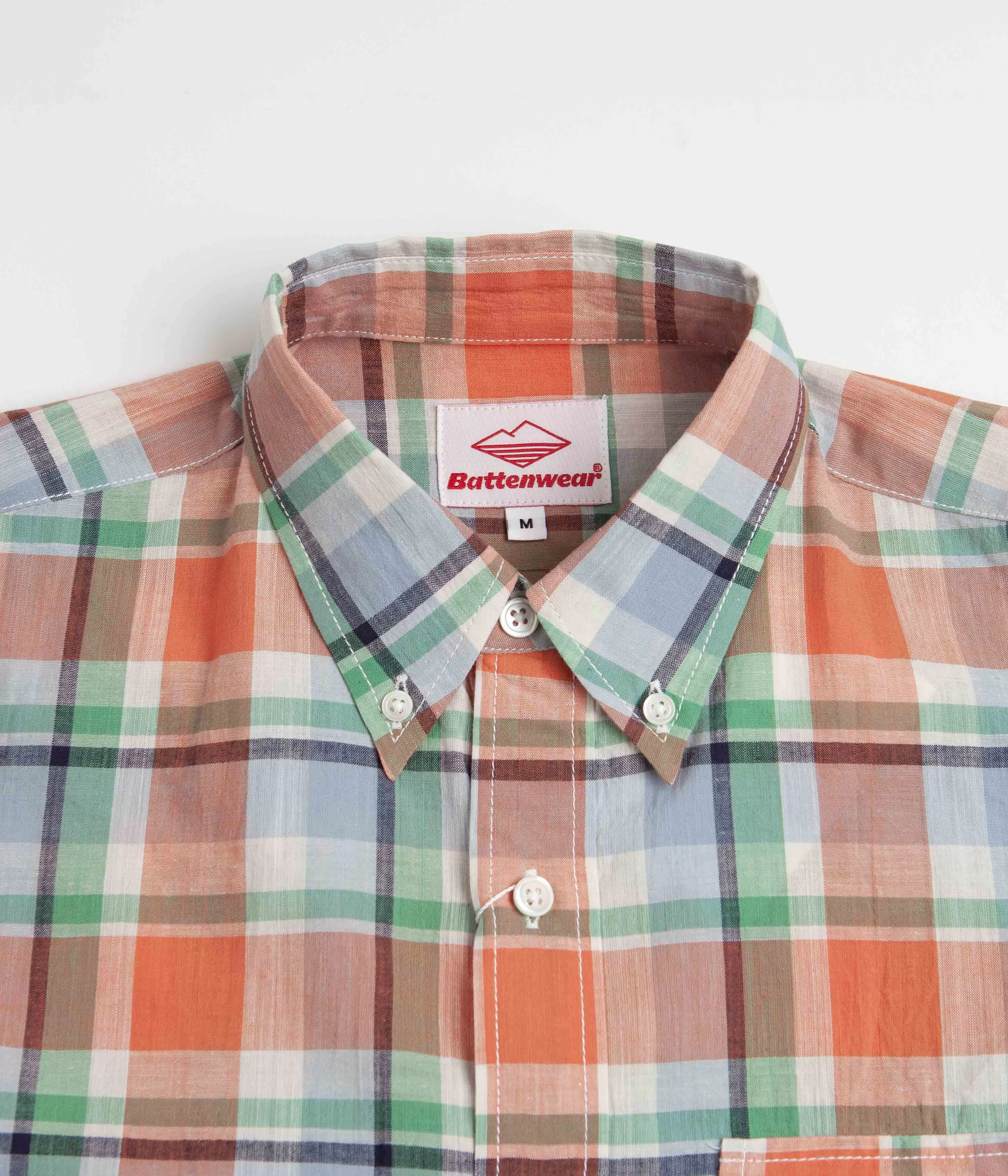 Battenwear BD Scout Shirt - Salmon Plaid