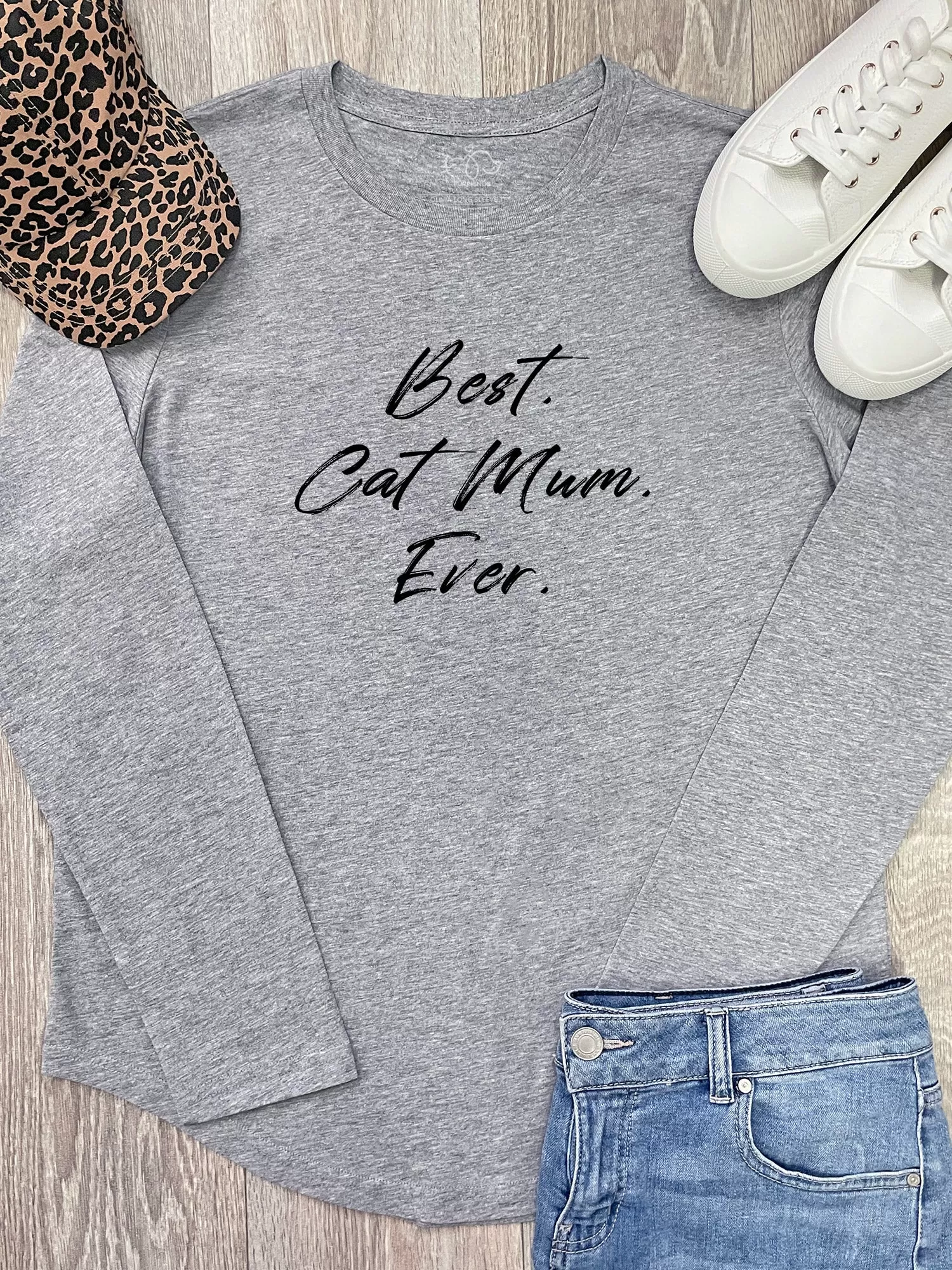 Best. Cat Mum. Ever. Olivia Long Sleeve Tee