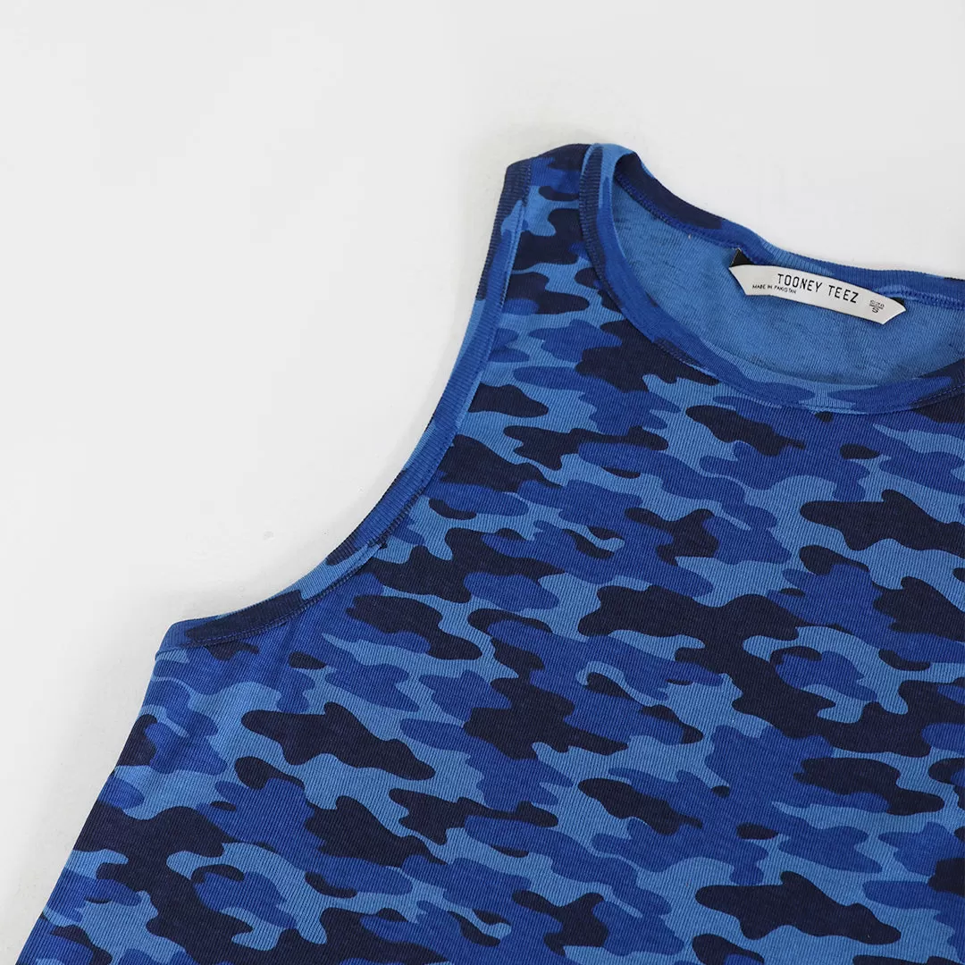 Blue Camo Tanktop