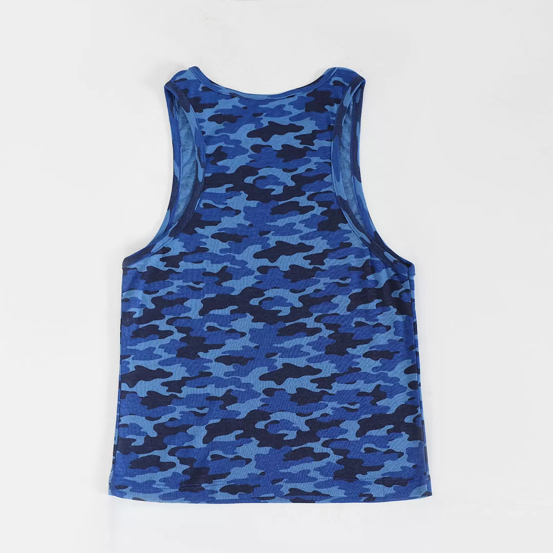 Blue Camo Tanktop