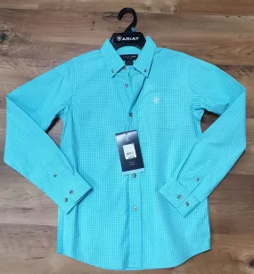 Boy's Ariat Edinburg Performance L/S Shirt