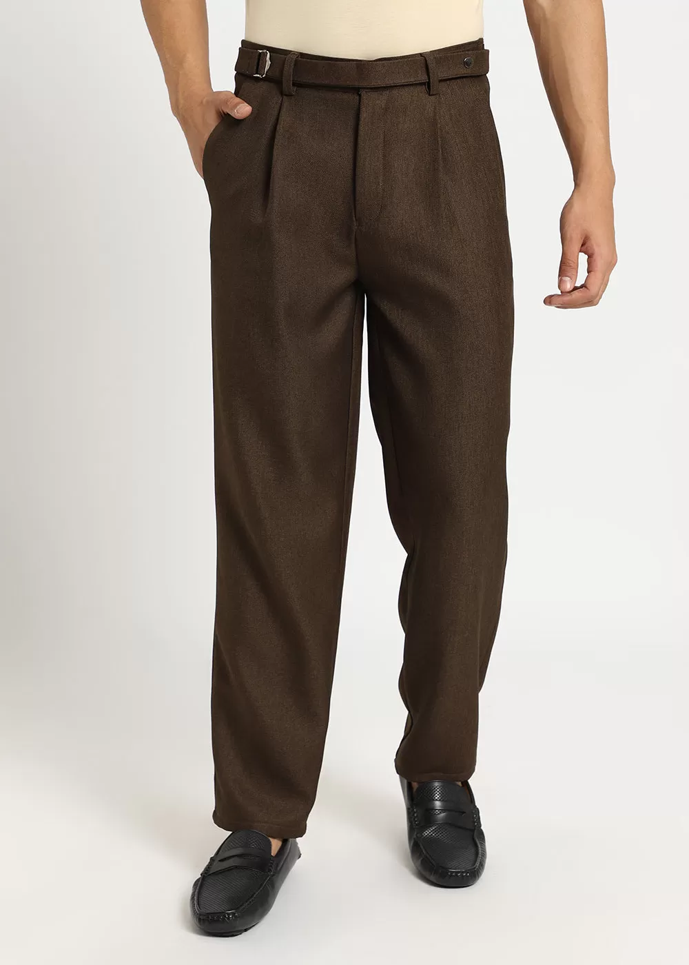 Brown Gurkha Pant