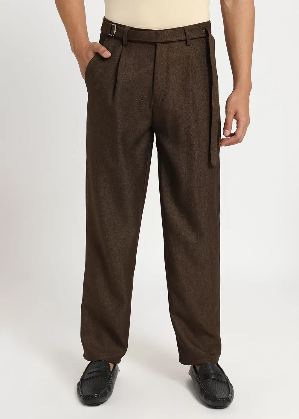 Brown Gurkha Pant