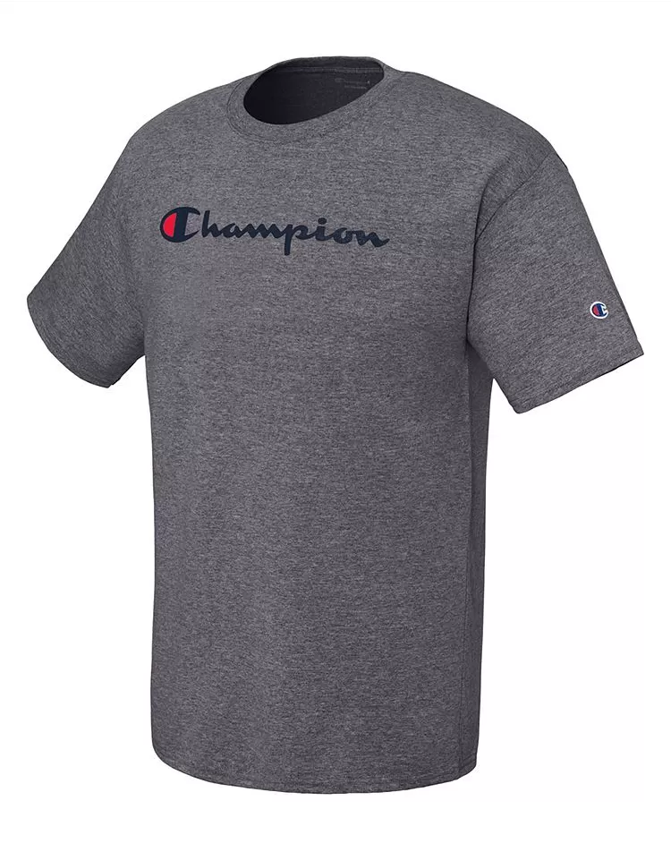 Champion Big Script Printed Logo Tee