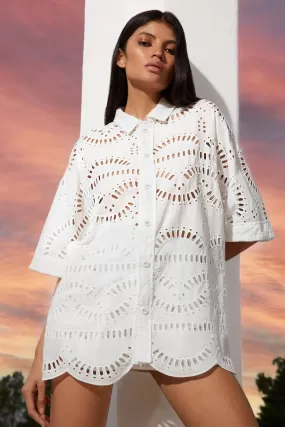 Charo Ruiz - Isma Blouse - White Samoa