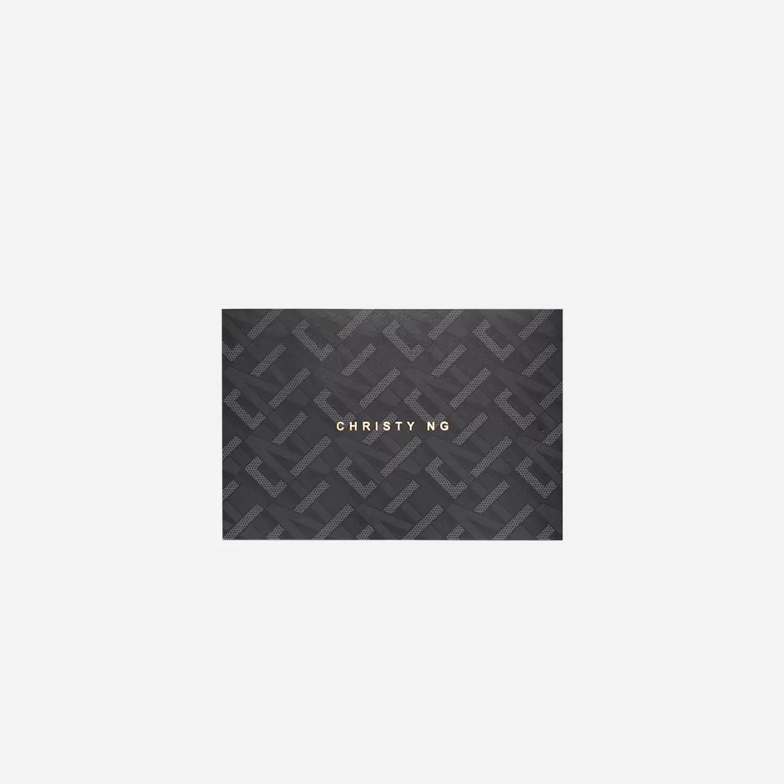 Christy Ng Premium Monogram Greeting Card