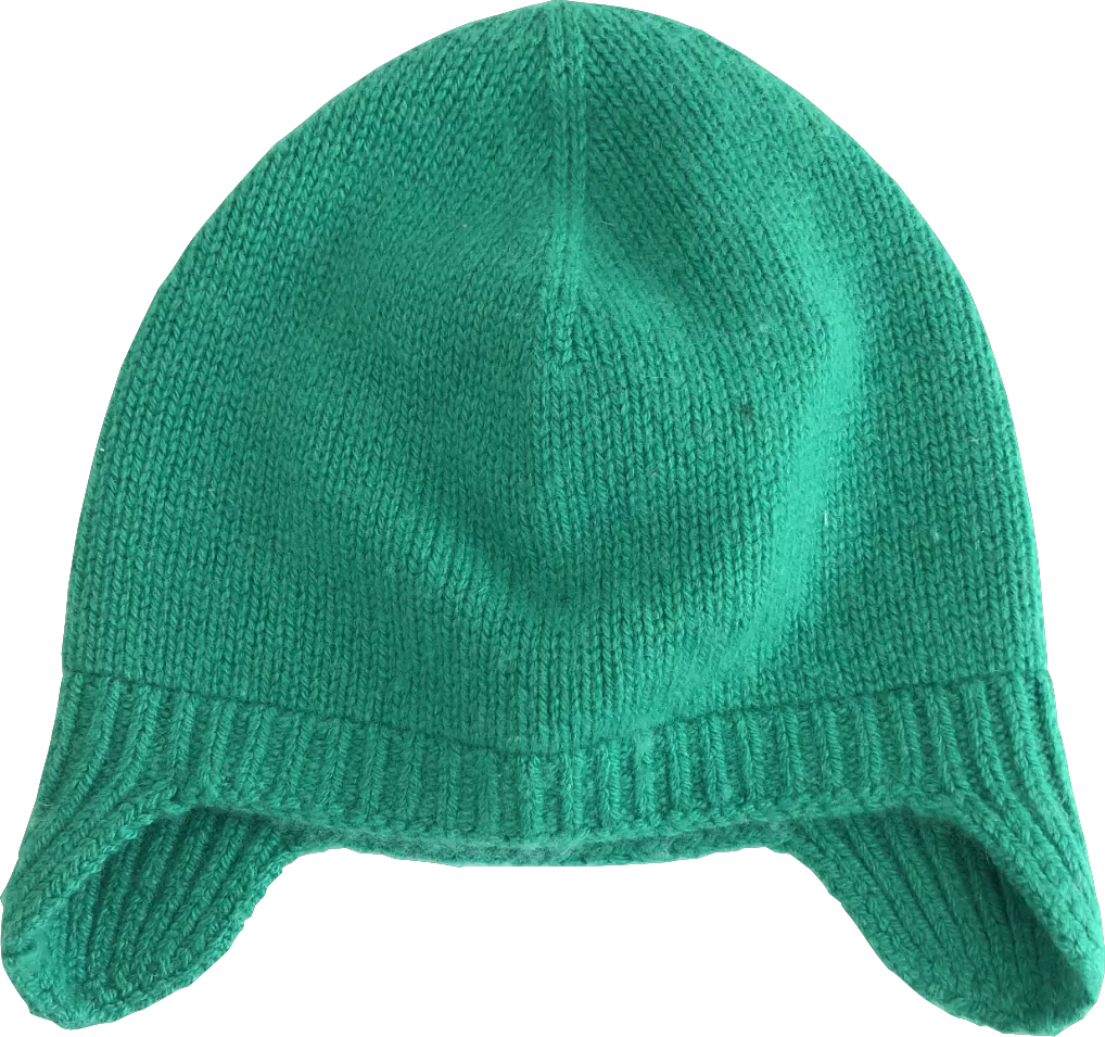 cos Green Cashmere Ear Cover Beanie 18-24 Months