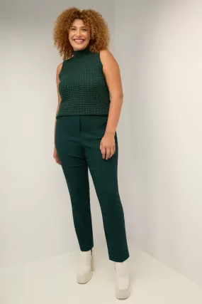 Curvy Pull-on Tummy Control Pants with Real Pockets