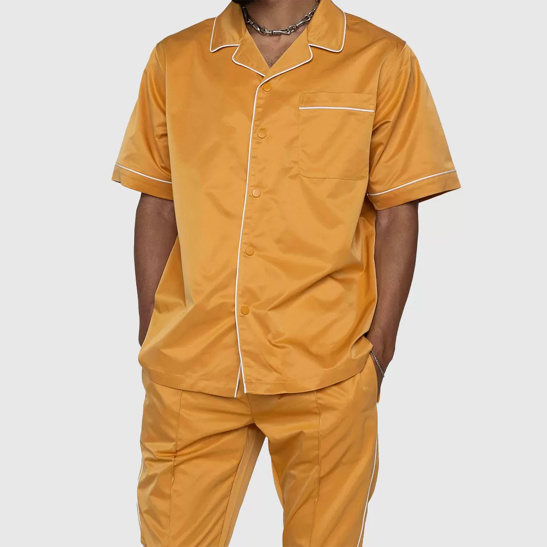 DOWNTOWN SHIRT MUSTARD