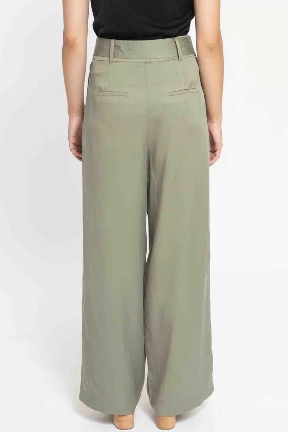 Georgie Sage Wide Leg Pants