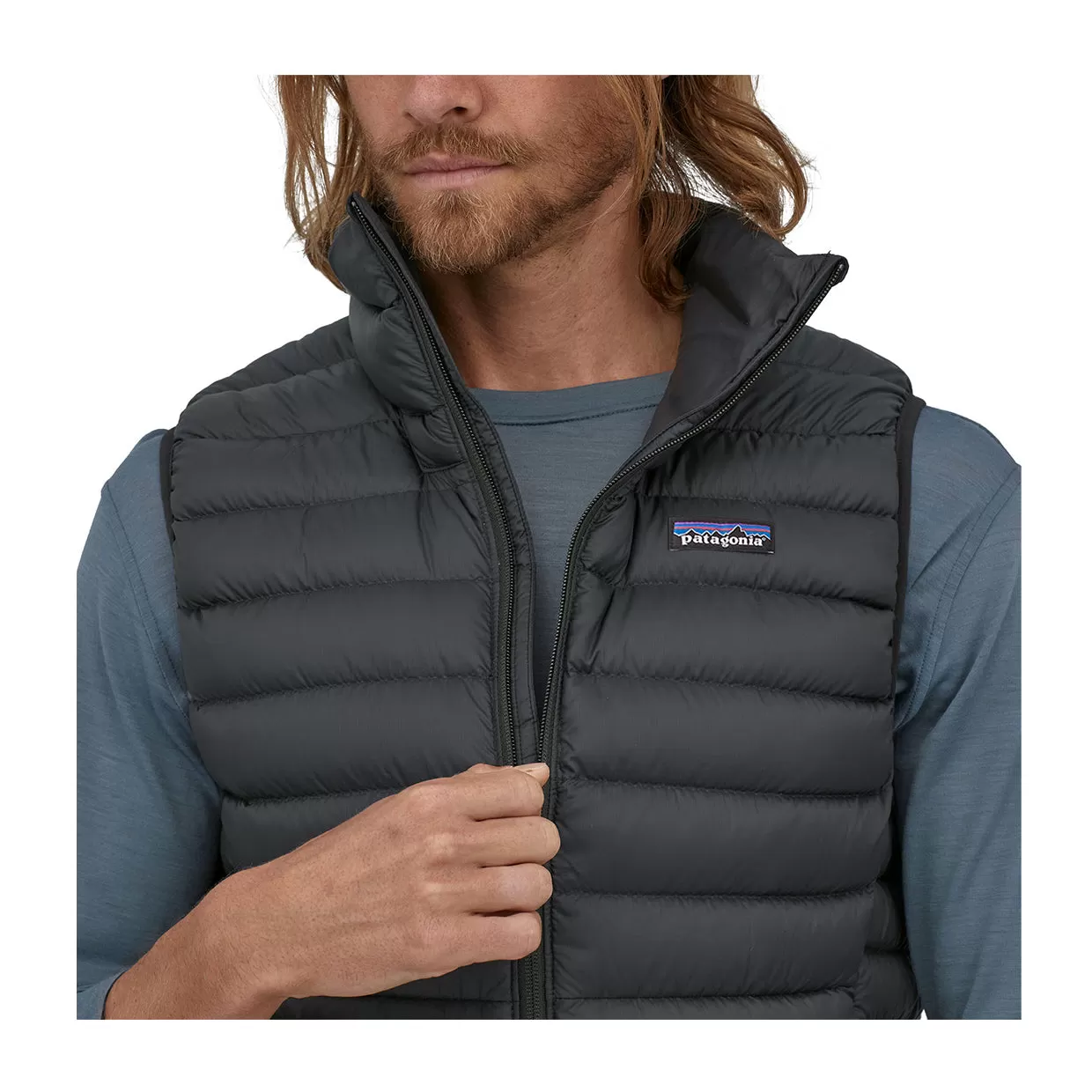 Gilet Uomo Patagonia Down Sweater Vest Nero