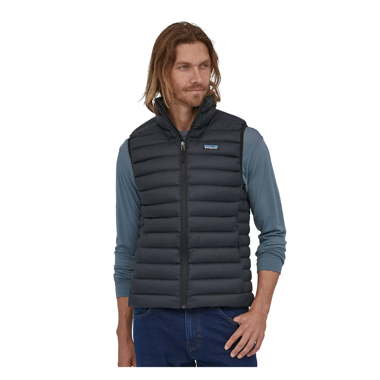 Gilet Uomo Patagonia Down Sweater Vest Nero