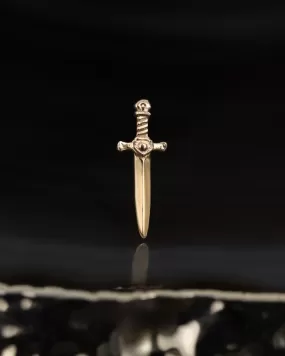 Godric Sword Threadless End (14K Gold)