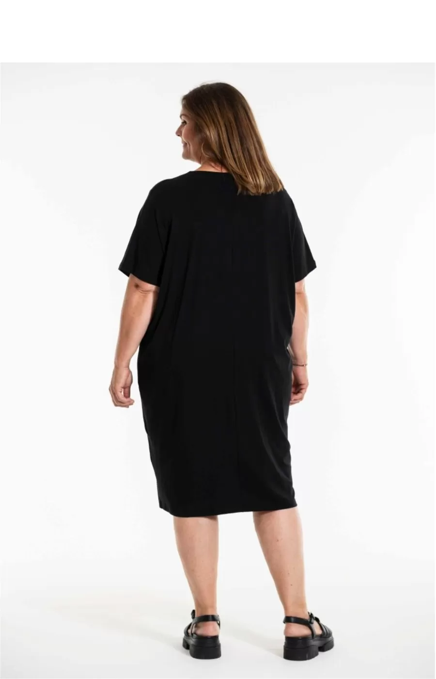 Gozzip Belina Dress in Black