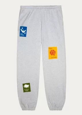 Grey Art Book Pants