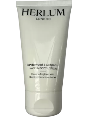 Herlum Hand and Body Lotion Sandalwood and Grapefruit 50ml