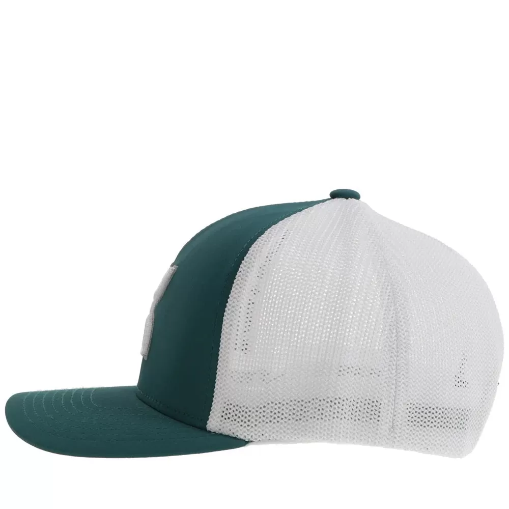 'Hooey' Coach Hands Up - Teal / White