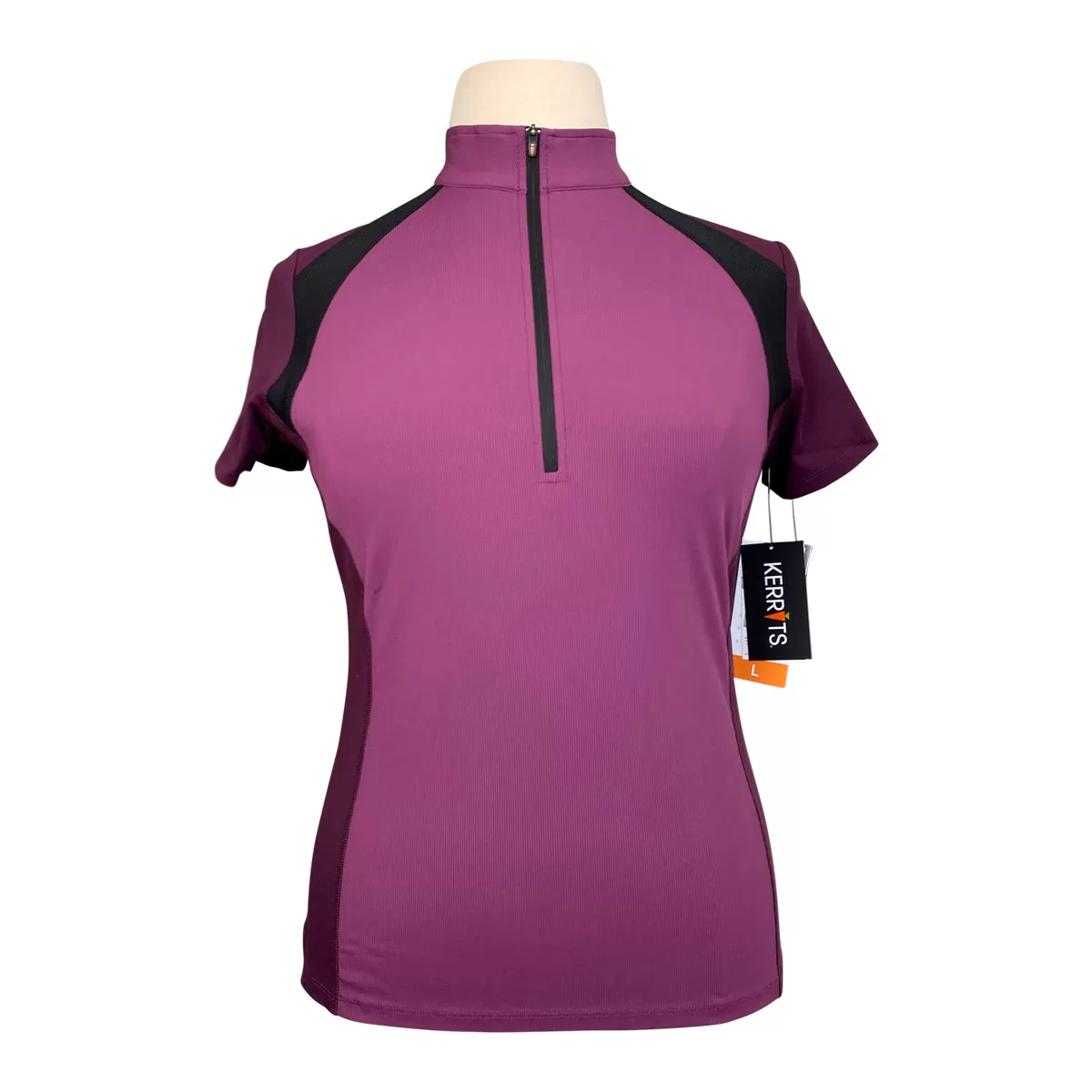 Kerrits 'Straight Line' Sport Top in Magenta - Women's Large