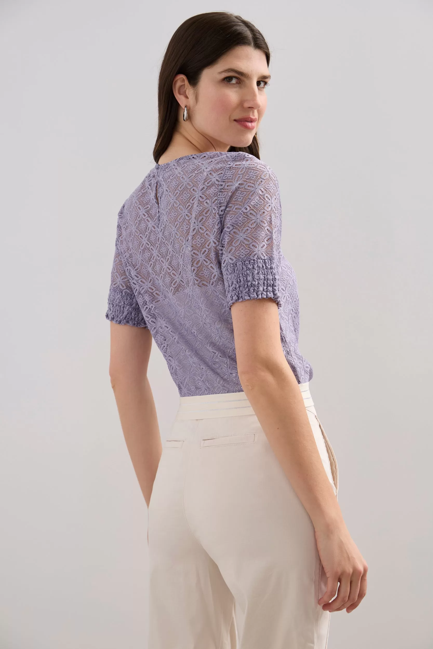 Lace top with cami