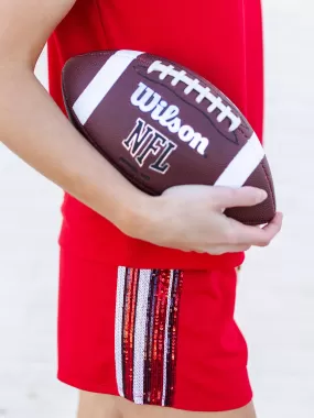 Lauren Shorts | Red   Black