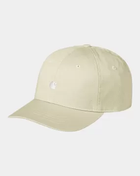 Madison Logo Cap | Beryl / White