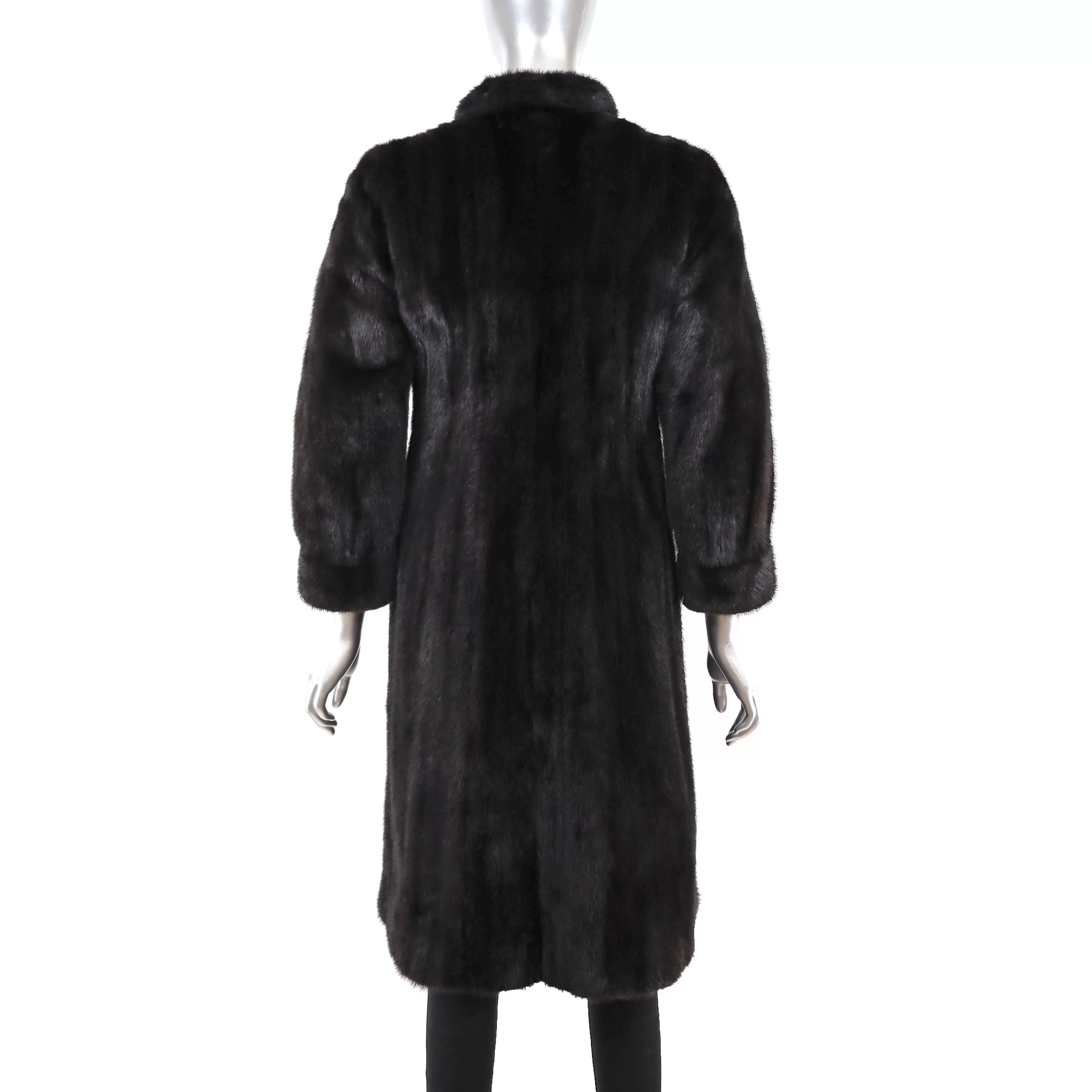 Mahogany Mink Coat- Size XXS