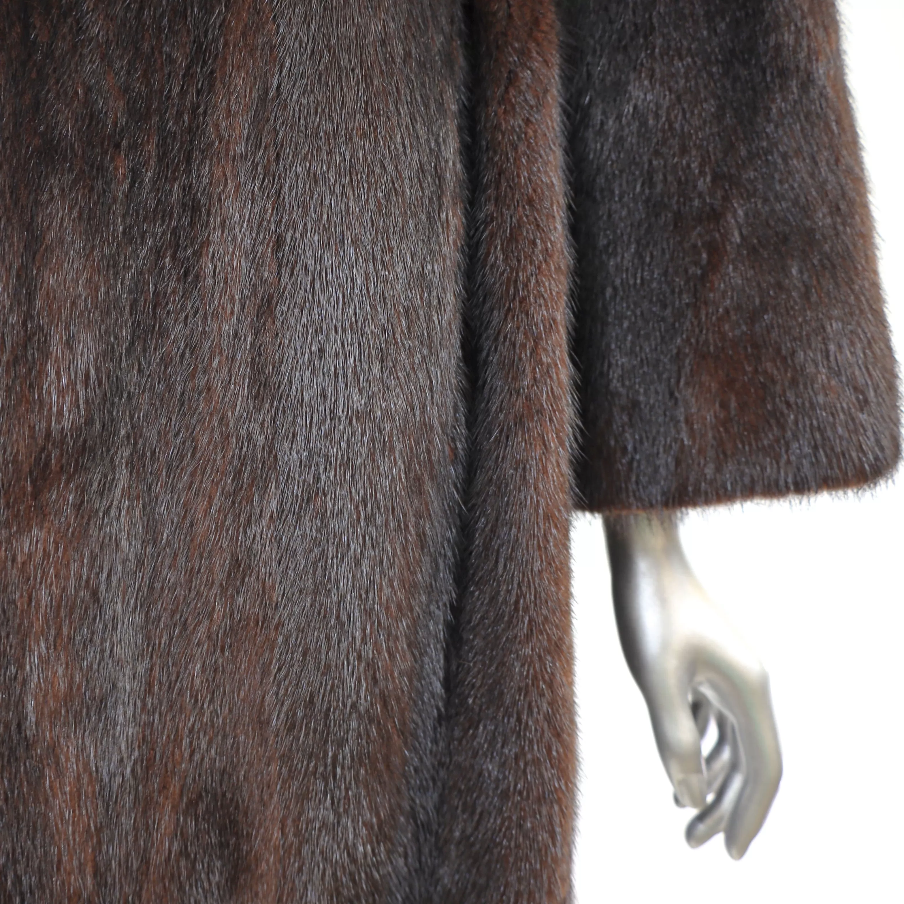 Mahogany Mink Jacket- Size L