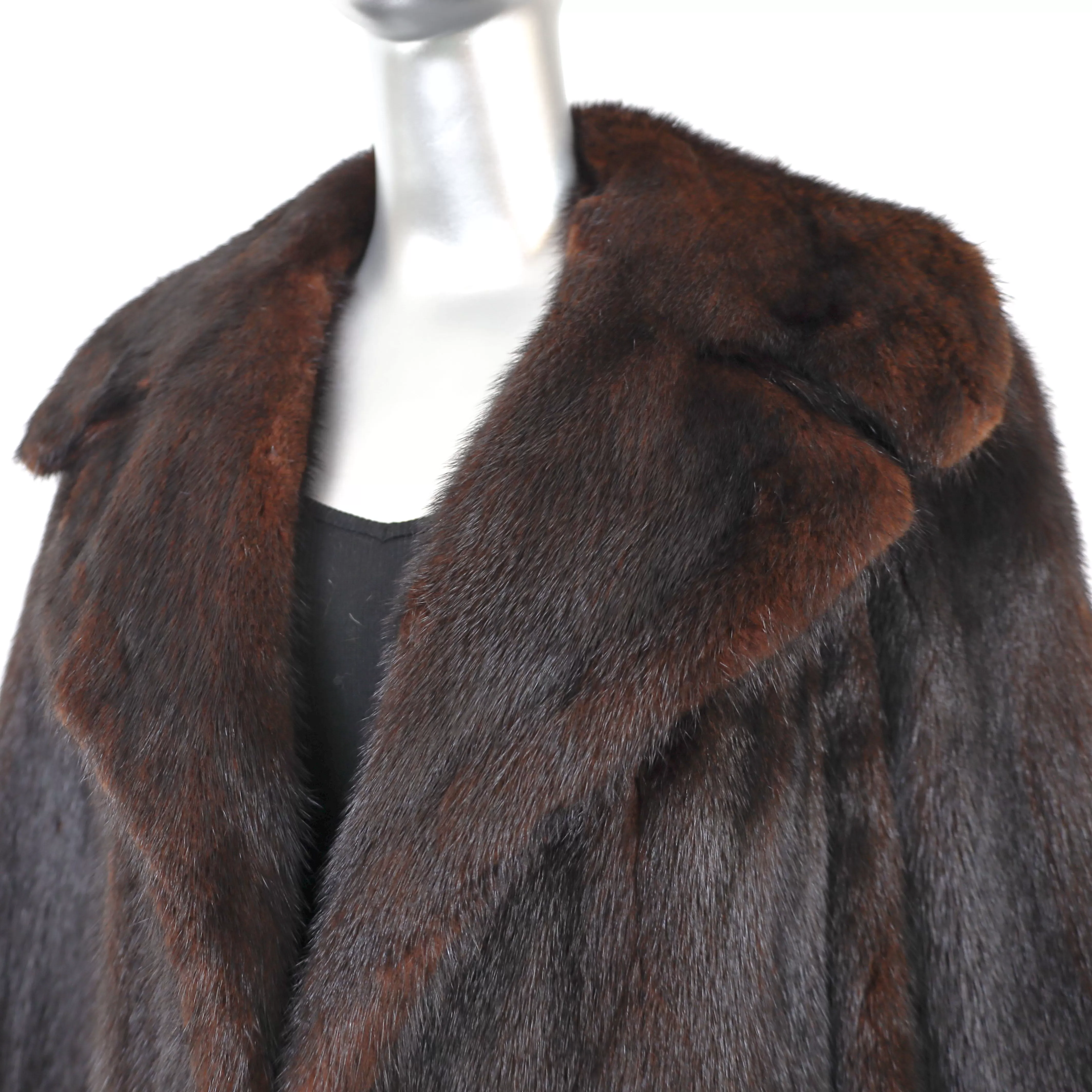 Mahogany Mink Jacket- Size L