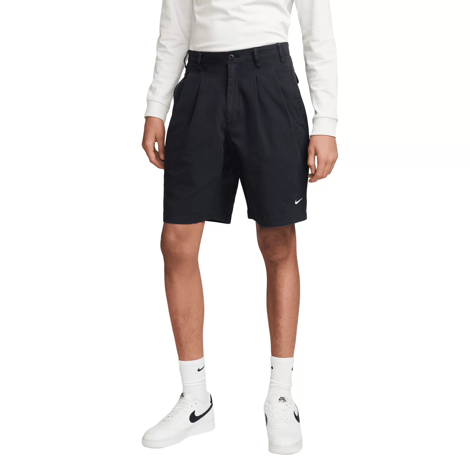 Nike Life Pleated Chino Short Black DX0643-010