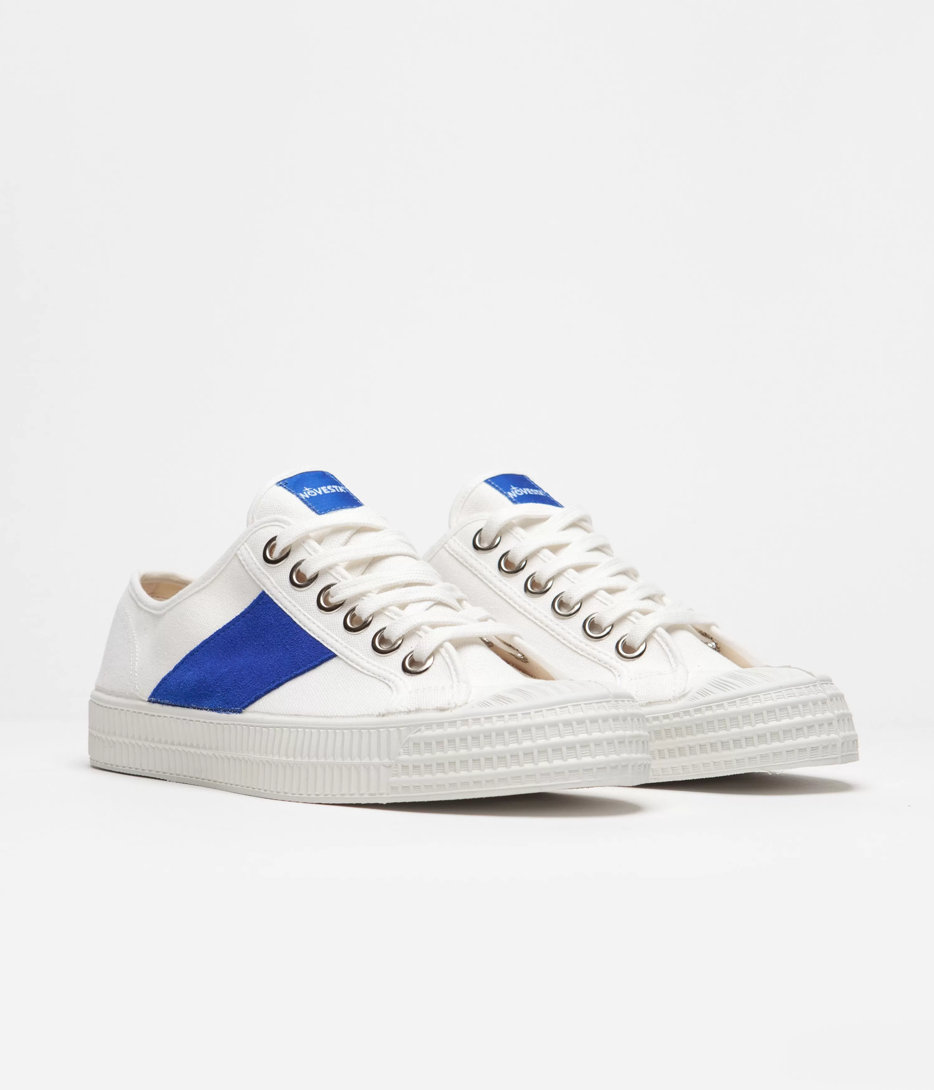 Novesta Star Master Shoes - 10 White / Blue / 110 White