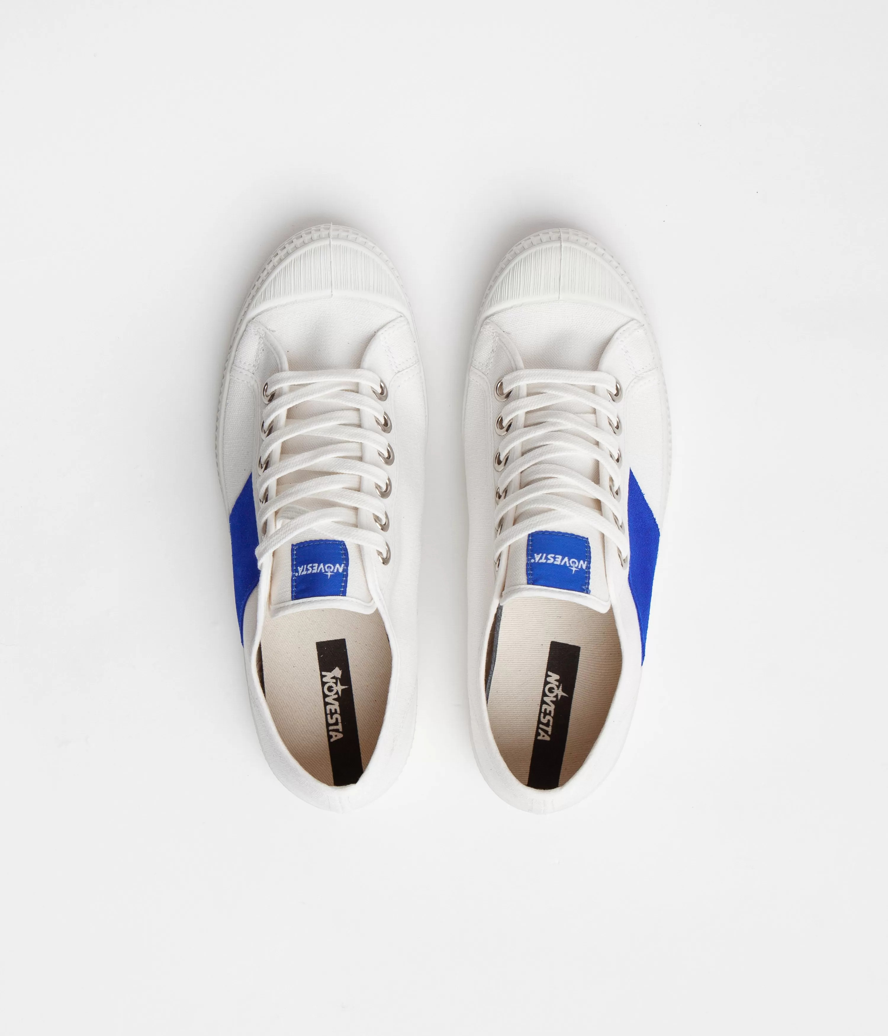 Novesta Star Master Shoes - 10 White / Blue / 110 White