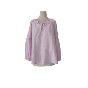 Old Navy Lilac Peasant Blouse | Pre Loved |