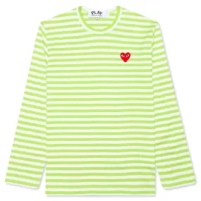 Pastelle Striped L/S Shirt - Green