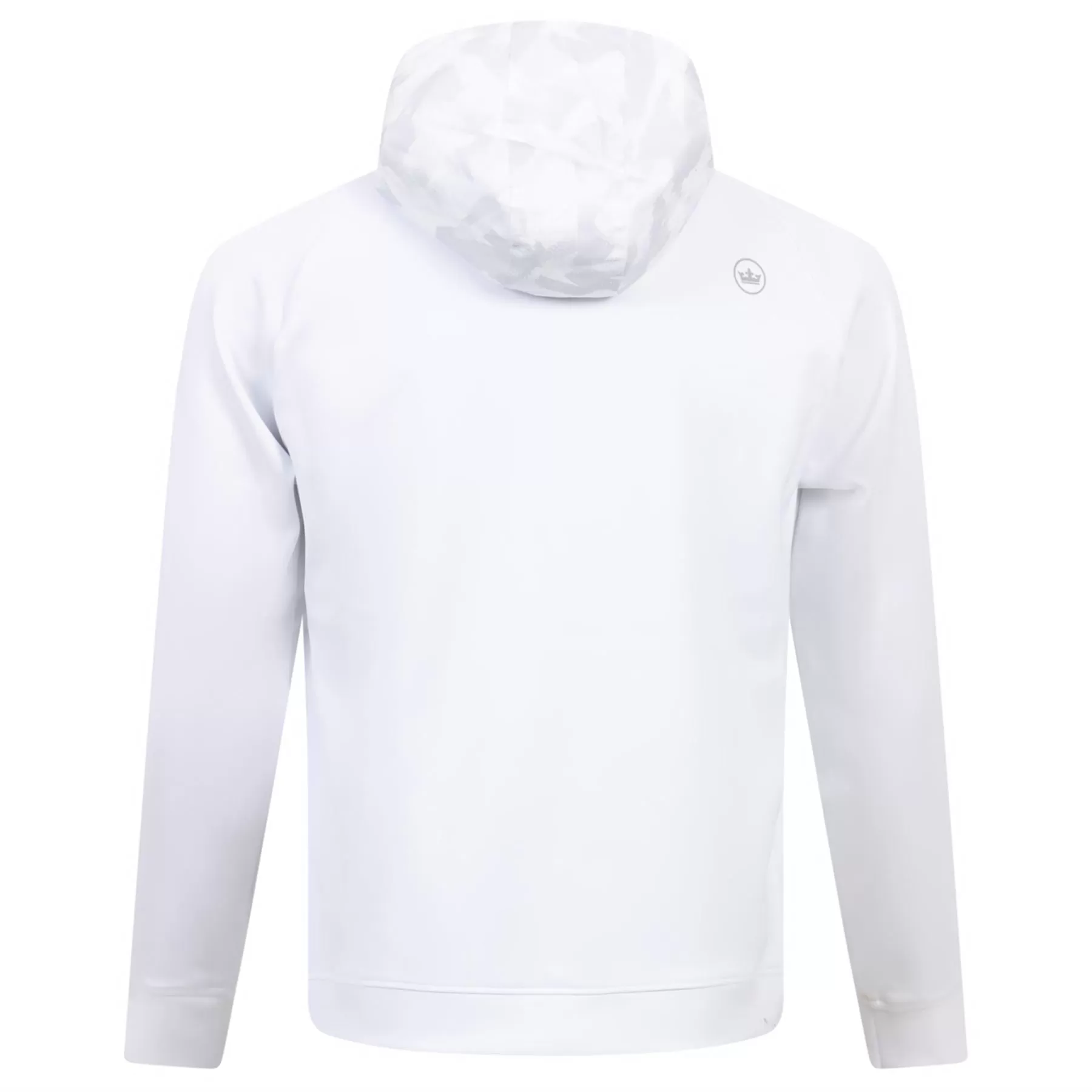 Pursuit Classic Fit Half Snap Hoodie White - SS24