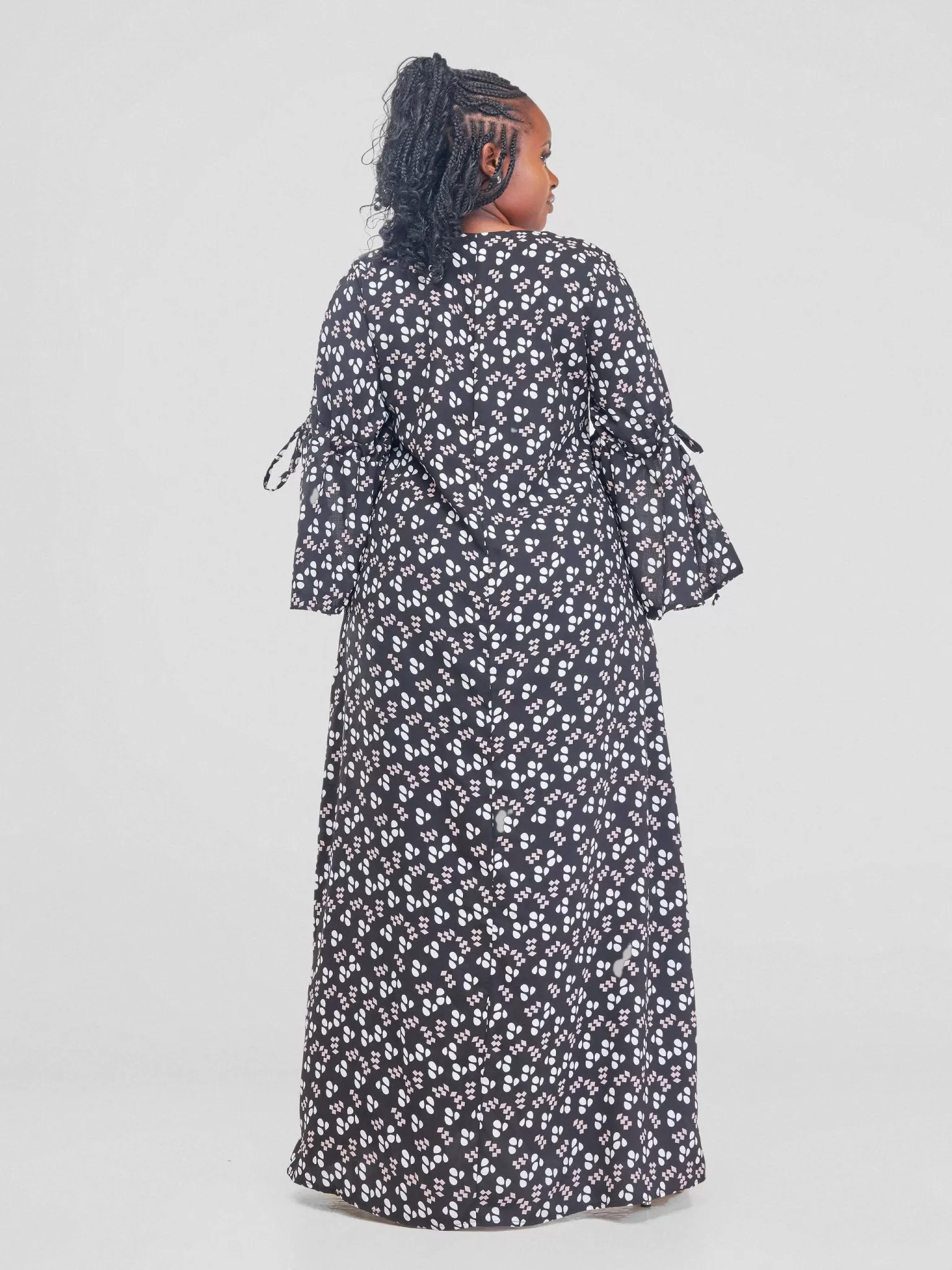 Salok Havilah Alma Maxi Dress - Black Print