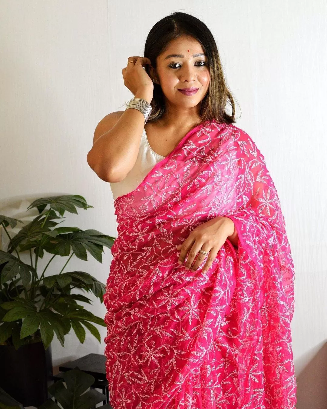 Tepchi Chikankari Sarees