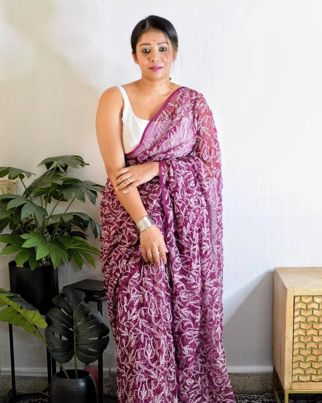 Tepchi Chikankari Sarees