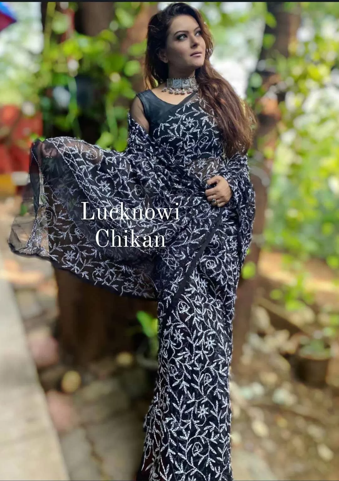 Tepchi Chikankari Sarees