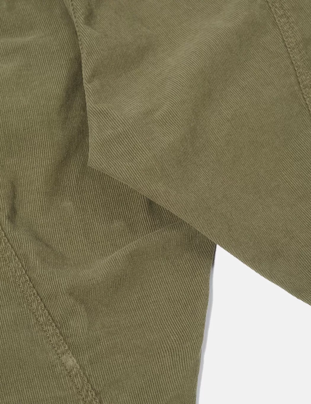 Universal Works Kyoto Work Pant (Cord) - Bright Olive Green